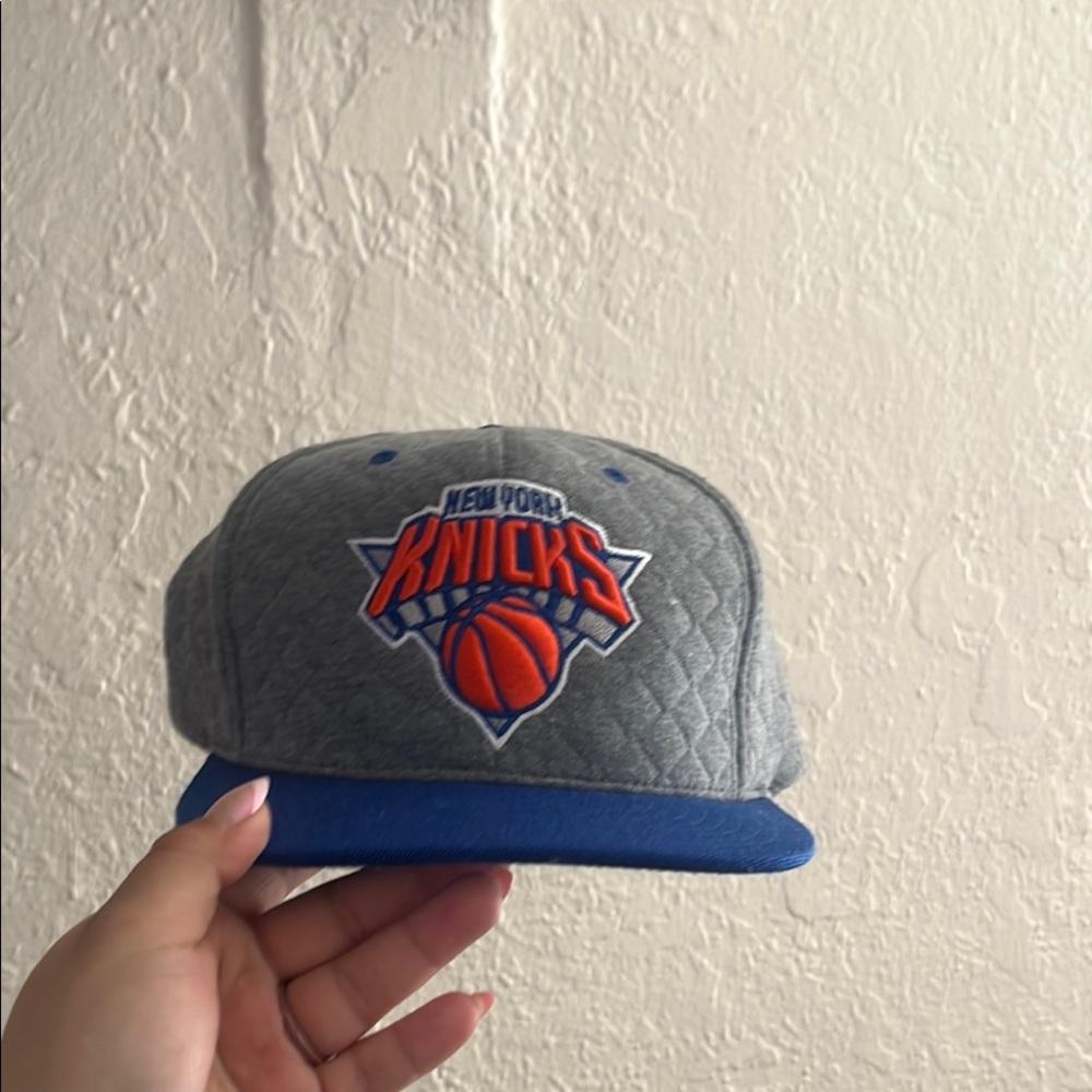 New York Knicks Gray and Blue Cap